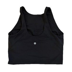 LULULEMON ALIGN HIGH NECK TANK TOP BLACK SIZE 8 PTP 14.5”